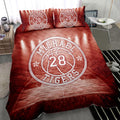 Ohaprints-Quilt-Bed-Set-Pillowcase-Basketball-Court-Field-Player-Fan-Gift-Red-Custom-Personalized-Name-Number-Blanket-Bedspread-Bedding-2131-Throw (55'' x 60'')