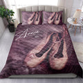 Ohaprints-Quilt-Bed-Set-Pillowcase-Ballet-Shoes-Dancing-Lover-Dancer-Gift-Pinky-Smoke-Custom-Personalized-Name-Blanket-Bedspread-Bedding-1547-Double (70'' x 80'')