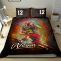 Ohaprints-Quilt-Bed-Set-Pillowcase-America-Football-Player-3D-Printed-Fan-Gift-Custom-Personalized-Name-Number-Blanket-Bedspread-Bedding-967-Double (70'' x 80'')