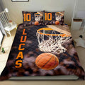 Ohaprints-Quilt-Bed-Set-Pillowcase-Basketball-Ball-On-Air-3D-Printed-Player-Fan-Custom-Personalized-Name-Number-Blanket-Bedspread-Bedding-2134-Double (70'' x 80'')