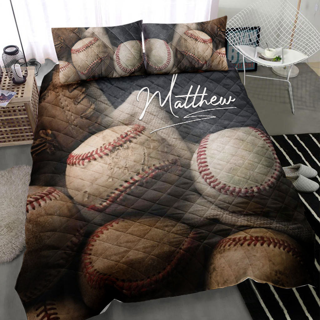 Ohaprints-Quilt-Bed-Set-Pillowcase-Baseball-Ball-3D-Printed-Player-Fan-Gift-Idea-Custom-Personalized-Name-Number-Blanket-Bedspread-Bedding-378-Throw (55'' x 60'')