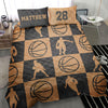 Ohaprints-Quilt-Bed-Set-Pillowcase-Basketball-Player-Ball-Vintage-Brown-Fan-Gift-Custom-Personalized-Name-Number-Blanket-Bedspread-Bedding-2733-Throw (55&#39;&#39; x 60&#39;&#39;)