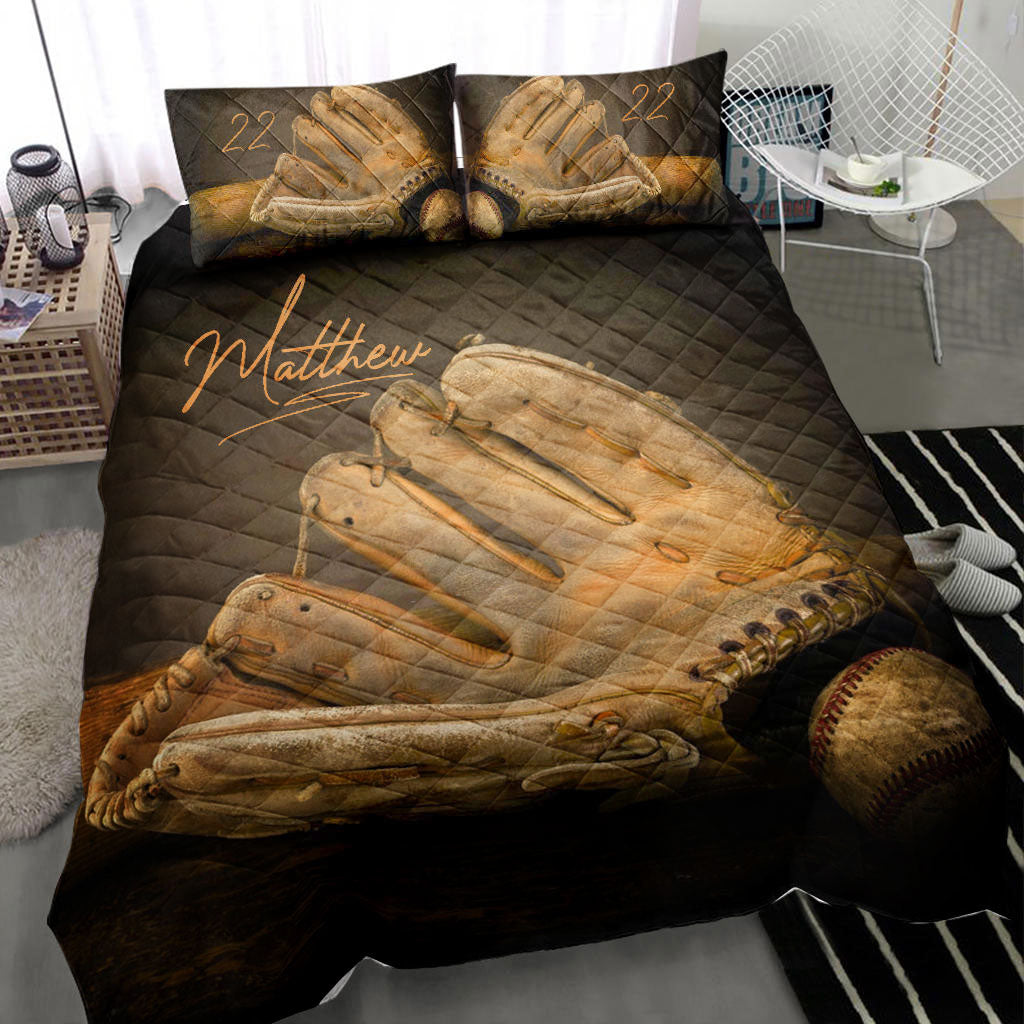 Ohaprints-Quilt-Bed-Set-Pillowcase-Baseball-Vintage-Blanket-Bedspread-Bedding-2141-Throw (55'' x 60'')