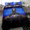 Ohaprints-Quilt-Bed-Set-Pillowcase-America-Football-Player-Fan-Gift-Blue-Black-3D-Custom-Personalized-Name-Number-Blanket-Bedspread-Bedding-2735-Throw (55&#39;&#39; x 60&#39;&#39;)