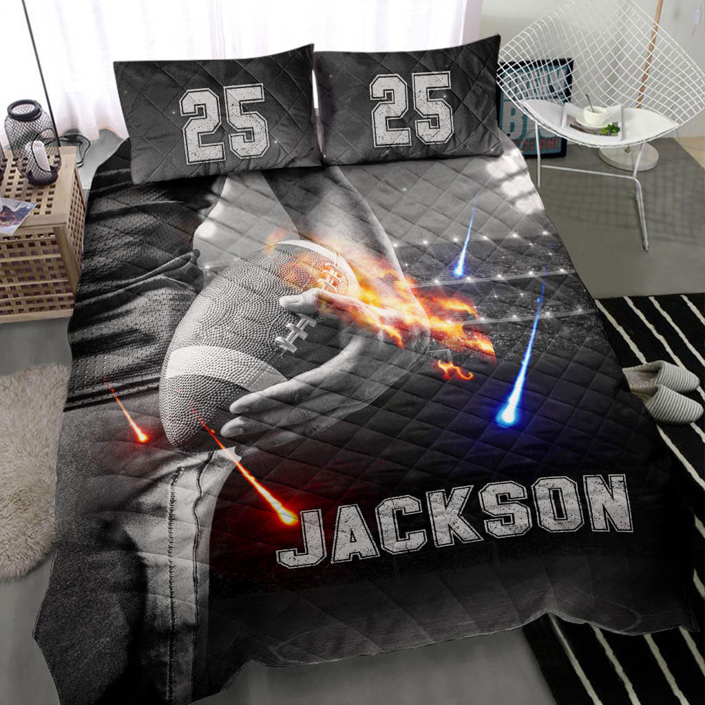 Ohaprints-Quilt-Bed-Set-Pillowcase-America-Football-Showtime-Player-Fan-Gift-Idea-Custom-Personalized-Name-Number-Blanket-Bedspread-Bedding-1558-Throw (55'' x 60'')
