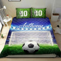 Ohaprints-Quilt-Bed-Set-Pillowcase-Soccer-Ball-Goal-Field-Player-Fan-Gift-Blue-Custom-Personalized-Name-Number-Blanket-Bedspread-Bedding-979-Double (70'' x 80'')