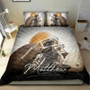 Ohaprints-Quilt-Bed-Set-Pillowcase-America-Football-Vintage-Player-Fan-Gift-Idea-Custom-Personalized-Name-Number-Blanket-Bedspread-Bedding-2739-Double (70&#39;&#39; x 80&#39;&#39;)