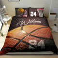 Ohaprints-Quilt-Bed-Set-Pillowcase-Basketball-Ball-3D-Player-Fan-Gift-Idea-Black-Custom-Personalized-Name-Number-Blanket-Bedspread-Bedding-1561-Double (70'' x 80'')