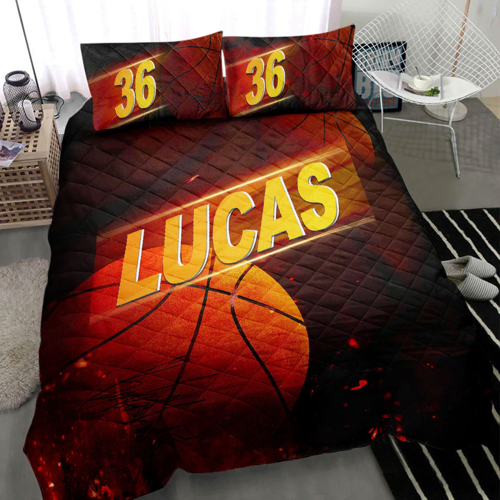 Ohaprints-Quilt-Bed-Set-Pillowcase-Basketball-Style-3D-Ball-Player-Fan-Gift-Idea-Custom-Personalized-Name-Number-Blanket-Bedspread-Bedding-390-Throw (55'' x 60'')