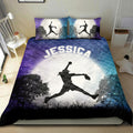 Ohaprints-Quilt-Bed-Set-Pillowcase-Softball-Moon-Girl-Player-Galaxy-Sky-Fan-Gift-Idea-Custom-Personalized-Name-Blanket-Bedspread-Bedding-2742-Double (70'' x 80'')