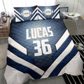 Ohaprints-Quilt-Bed-Set-Pillowcase-America-Football-Glowing-Player-Fan-Gift-Idea-Custom-Personalized-Name-Number-Blanket-Bedspread-Bedding-2211-Throw (55'' x 60'')