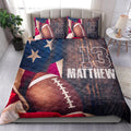 Ohaprints-Quilt-Bed-Set-Pillowcase-America-Football-Ball-Us-Flag-Player-Fan-Gift-Custom-Personalized-Name-Number-Blanket-Bedspread-Bedding-454-Double (70'' x 80'')