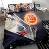 Ohaprints-Quilt-Bed-Set-Pillowcase-Basketball-Fire-Ball-Player-Fan-Unique-Gift-Custom-Personalized-Name-Number-Blanket-Bedspread-Bedding-2806-Throw (55&#39;&#39; x 60&#39;&#39;)