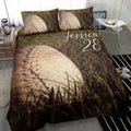 Ohaprints-Quilt-Bed-Set-Pillowcase-Softball-Ball-In-Outfield-Player-Fan-Gift-Idea-Custom-Personalized-Name-Number-Blanket-Bedspread-Bedding-2808-Throw (55'' x 60'')