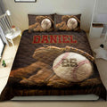 Ohaprints-Quilt-Bed-Set-Pillowcase-Baseball-Glove-Ball-Vintage-Player-Fan-Custom-Personalized-Name-Number-Blanket-Bedspread-Bedding-457-Double (70'' x 80'')