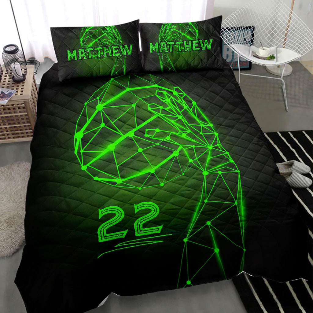 Ohaprints-Quilt-Bed-Set-Pillowcase-Basketball-Light-Digital-Line-Player-Fan-Gift-Custom-Personalized-Name-Number-Blanket-Bedspread-Bedding-1569-Throw (55'' x 60'')
