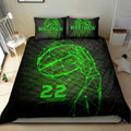 Ohaprints-Quilt-Bed-Set-Pillowcase-Basketball-Light-Digital-Line-Player-Fan-Gift-Custom-Personalized-Name-Number-Blanket-Bedspread-Bedding-1569-Double (70'' x 80'')