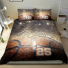 Ohaprints-Quilt-Bed-Set-Pillowcase-Basketball-Court-Ball-3D-Player-Fan-Unique-Custom-Personalized-Name-Number-Blanket-Bedspread-Bedding-2811-Double (70&#39;&#39; x 80&#39;&#39;)