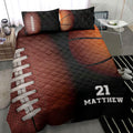 Ohaprints-Quilt-Bed-Set-Pillowcase-Football-Basketball-Pattern-Player-Fan-Gift-Custom-Personalized-Name-Number-Blanket-Bedspread-Bedding-2158-Throw (55'' x 60'')