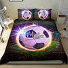 Ohaprints-Quilt-Bed-Set-Pillowcase-Soccer-Fire-Ball-Player-Fan-Unique-Gift-Idea-Custom-Personalized-Name-Number-Blanket-Bedspread-Bedding-2840-Double (70&#39;&#39; x 80&#39;&#39;)