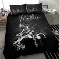 Ohaprints-Quilt-Bed-Set-Pillowcase-Wrestling-Black-Shadow-Wrestler-Gift-Idea-Custom-Personalized-Name-Blanket-Bedspread-Bedding-995-Throw (55'' x 60'')