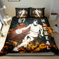 Ohaprints-Quilt-Bed-Set-Pillowcase-Basketball-Boy-Fire-Power-Player-Fan-Gift-Idea-Custom-Personalized-Name-Number-Blanket-Bedspread-Bedding-2227-Double (70'' x 80'')
