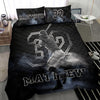 Ohaprints-Quilt-Bed-Set-Pillowcase-Baseball-Fog-Batter-Player-Fan-Gift-Idea-Black-Custom-Personalized-Name-Number-Blanket-Bedspread-Bedding-470-Throw (55&#39;&#39; x 60&#39;&#39;)