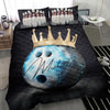 Ohaprints-Quilt-Bed-Set-Pillowcase-Bowling-King-Ball-Bowler-Royal-Player-Fan-Gift-Idea-Custom-Personalized-Name-Blanket-Bedspread-Bedding-3066-Throw (55&#39;&#39; x 60&#39;&#39;)