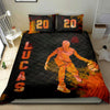 Ohaprints-Quilt-Bed-Set-Pillowcase-Basketball-Boy-Splash-Player-Fan-Gift-Black-Custom-Personalized-Name-Number-Blanket-Bedspread-Bedding-2826-Double (70&#39;&#39; x 80&#39;&#39;)