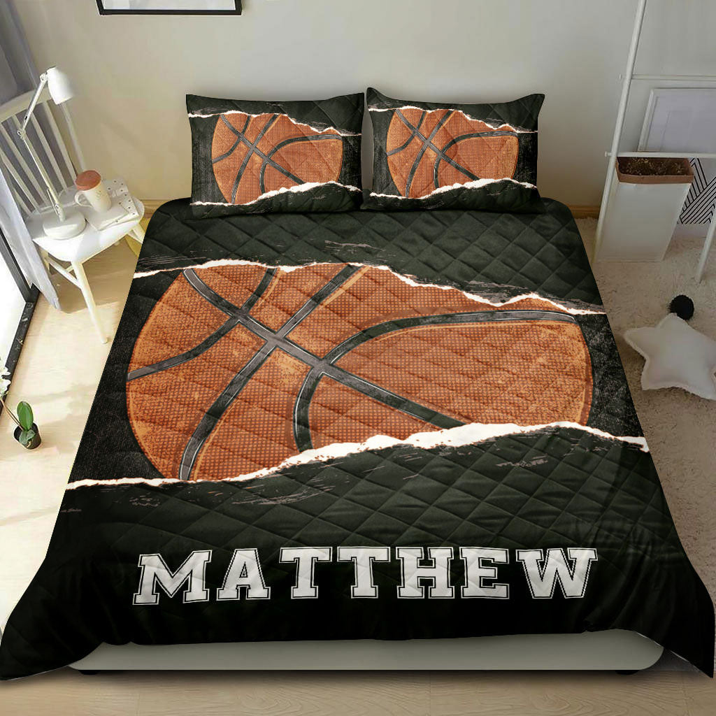 Ohaprints-Quilt-Bed-Set-Pillowcase-Baseball-Torn-Ball-Player-Fan-Gift-Idea-Black-Custom-Personalized-Name-Number-Blanket-Bedspread-Bedding-1648-Double (70'' x 80'')