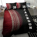 Ohaprints-Quilt-Bed-Set-Pillowcase-Cricket-Ball-Player-Fan-Gift--Vintage-Black-Custom-Personalized-Name-Number-Blanket-Bedspread-Bedding-1587-Throw (55'' x 60'')