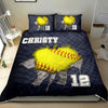 Ohaprints-Quilt-Bed-Set-Pillowcase-Softball-Ball-Crack-Player-Fan-Gift-Idea-Black-Custom-Personalized-Name-Number-Blanket-Bedspread-Bedding-2770-Double (70&#39;&#39; x 80&#39;&#39;)