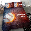 Ohaprints-Quilt-Bed-Set-Pillowcase-Baseball-Ball-Thunder-Red-Blue-Player-Fan-Gift-Custom-Personalized-Name-Number-Blanket-Bedspread-Bedding-2238-Throw (55'' x 60'')