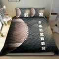 Ohaprints-Quilt-Bed-Set-Pillowcase-Football-Ball-Dust-Player-Fan-Gift-Idea-Black-Custom-Personalized-Name-Number-Blanket-Bedspread-Bedding-1593-Double (70'' x 80'')