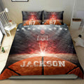 Ohaprints-Quilt-Bed-Set-Pillowcase-Basketball-Ball-Spirit-Player-Fan-Gift-Red-Custom-Personalized-Name-Number-Blanket-Bedspread-Bedding-482-Double (70'' x 80'')