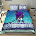 Ohaprints-Quilt-Bed-Set-Pillowcase-Ice-Hockey-Player-Fan-Unique-Gift-Idea-Blue-Custom-Personalized-Name-Number-Blanket-Bedspread-Bedding-1072-Double (70'' x 80'')