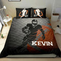 Ohaprints-Quilt-Bed-Set-Pillowcase-Football-Boy-Grey-Player-Fan-Gift-Idea-Black-Custom-Personalized-Name-Number-Blanket-Bedspread-Bedding-484-Double (70'' x 80'')