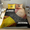 Ohaprints-Quilt-Bed-Set-Pillowcase-Baseball-Softball-Black-Camo-Player-Fan-Gift-Custom-Personalized-Name-Number-Blanket-Bedspread-Bedding-1599-Throw (55'' x 60'')