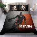 Ohaprints-Quilt-Bed-Set-Pillowcase-Basketball-Boy-Posing-Player-Fan-Gift-Grey-Custom-Personalized-Name-Number-Blanket-Bedspread-Bedding-2243-Double (70'' x 80'')