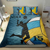 Ohaprints-Quilt-Bed-Set-Pillowcase-Volleyball-Girl-Turquoise-Player-Fan-Gift-Idea-Custom-Personalized-Name-Number-Blanket-Bedspread-Bedding-2783-Double (70&#39;&#39; x 80&#39;&#39;)