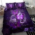Ohaprints-Quilt-Bed-Set-Pillowcase-Raise-Fibromyalgia-Awareness-Butterfly-Faith-Hope-Love-Purple-Blanket-Bedspread-Bedding-1029-Throw (55'' x 60'')