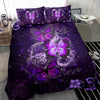 Ohaprints-Quilt-Bed-Set-Pillowcase-Raise-Fibromyalgia-Awareness-Butterfly-Faith-Hope-Love-Purple-Blanket-Bedspread-Bedding-1029-Throw (55&#39;&#39; x 60&#39;&#39;)