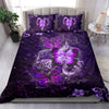 Ohaprints-Quilt-Bed-Set-Pillowcase-Raise-Fibromyalgia-Awareness-Butterfly-Faith-Hope-Love-Purple-Blanket-Bedspread-Bedding-1029-Double (70&#39;&#39; x 80&#39;&#39;)