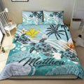 Ohaprints-Quilt-Bed-Set-Pillowcase-Hawaii-Summer-Vibes-Sea-Turtle-Ocean-Beach-Lover-Gift-Custom-Personalized-Name-Blanket-Bedspread-Bedding-2793-Double (70'' x 80'')