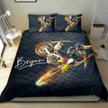 Ohaprints-Quilt-Bed-Set-Pillowcase-Motorcross-Motorbike-Racing-Racer-Unique-Gift-Black-Custom-Personalized-Name-Blanket-Bedspread-Bedding-1621-Throw (55'' x 60'')