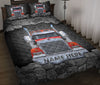 Ohaprints-Quilt-Bed-Set-Pillowcase-Red-Truck-Trucker-Driver-Gift-Crack-Pattern-Custom-Personalized-Name-Blanket-Bedspread-Bedding-3488-Throw (55&#39;&#39; x 60&#39;&#39;)