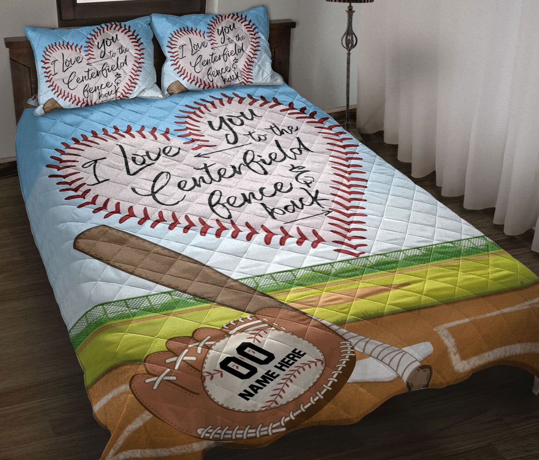 Ohaprints-Quilt-Bed-Set-Pillowcase-Baseball-I-Love-You-To-The-Centerfield-Fence-And-Back-Custom-Personalized-Name-Blanket-Bedspread-Bedding-795-Throw (55'' x 60'')