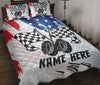 Ohaprints-Quilt-Bed-Set-Pillowcase-Racing-Lover-Racer-Sports-Lover-Unique-Gift-Custom-Personalized-Name-Number-Blanket-Bedspread-Bedding-667-Throw (55&#39;&#39; x 60&#39;&#39;)