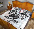 Ohaprints-Quilt-Bed-Set-Pillowcase-Racing-Lover-Racer-Sports-Lover-Unique-Gift-Custom-Personalized-Name-Number-Blanket-Bedspread-Bedding-667-Queen (80'' x 90'')