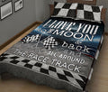 Ohaprints-Quilt-Bed-Set-Pillowcase-Racing-Love-You-To-The-Moon-&-Back-Unique-Gift-Custom-Personalized-Name-Number-Blanket-Bedspread-Bedding-1374-King (90'' x 100'')